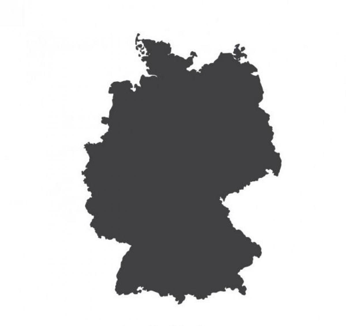 Deutschland Vektorkarte